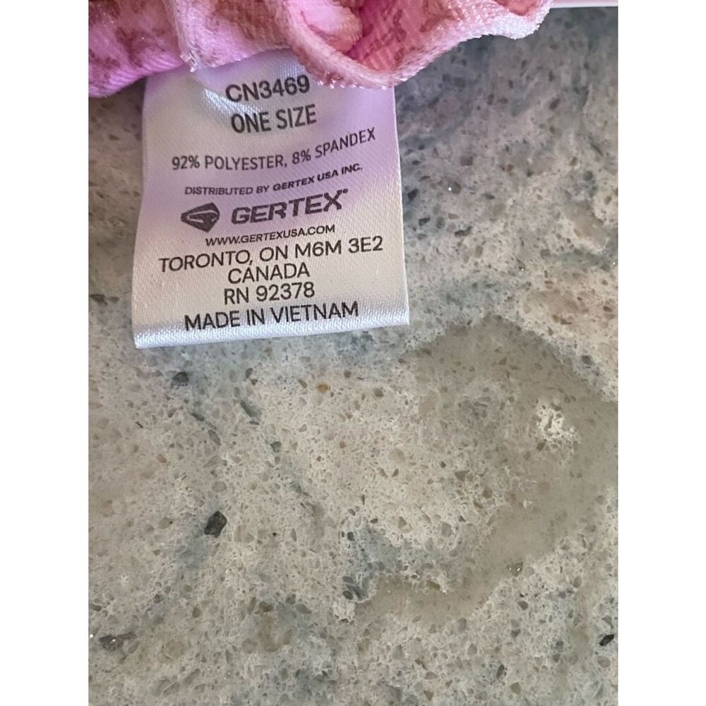Target Pink Ruffled Eye Mask with Matching Scrunchies - Picture 2 of 4